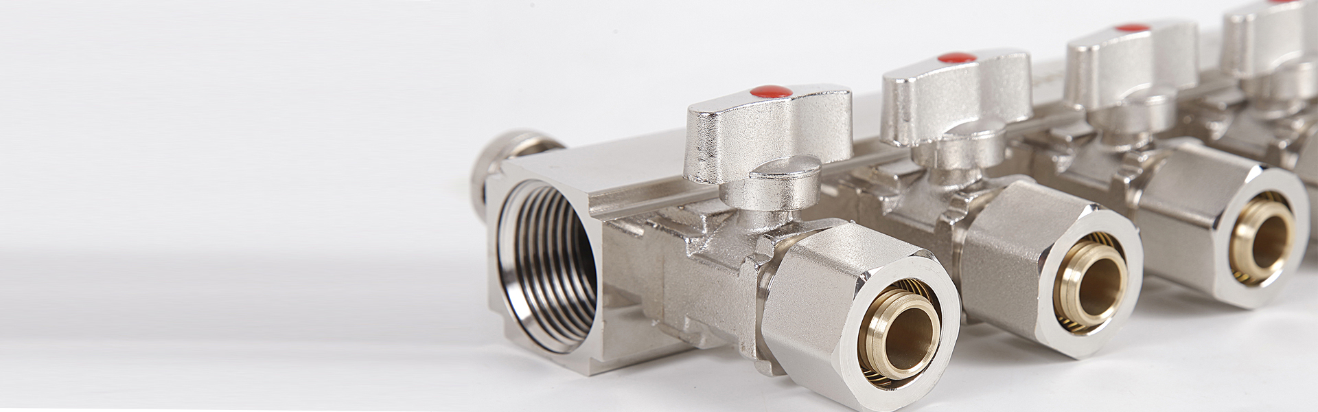 黄铜电镀球阀式分水器 XH-DQ1001A